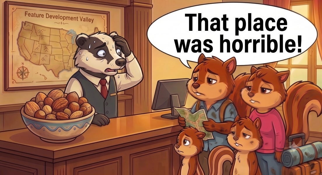 that place was horrible